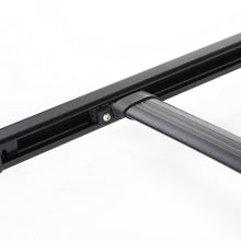 Perrycraft AV3658-B Aventura Black 36" Wide x 58" Long Complete Ready-to-Install, Drill-in Installation Roof Rack Kit - 110 lb. Capacity