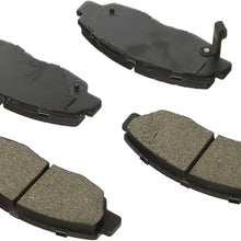 Bosch BE465H Blue Disc Brake Pad Set with Hardware for Select Acura CL and Honda Accord Vehicles - FRONT