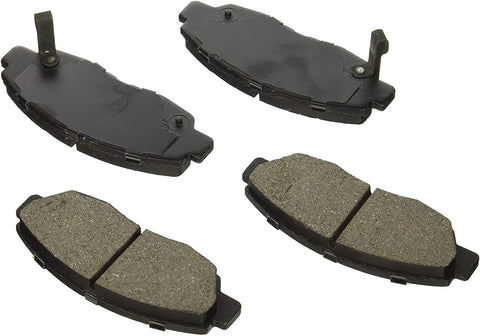 Bosch BE465H Blue Disc Brake Pad Set with Hardware for Select Acura CL and Honda Accord Vehicles - FRONT