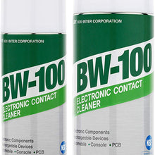 BW-100 Nonflammable Electronic Contact Cleaner aerosol Spray HFOs Quick Dry Upsidedown usable (16oz.)
