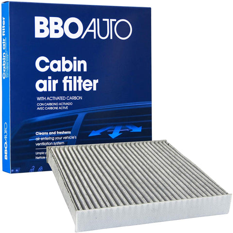 BBO AUTO BCF11182 Premium Cabin Air Filter with Active Carbon Media – Fits Honda Fit, Civic, HR-V, Insight, CR-Z, CR-V (CF11182 REPLACEMENT)