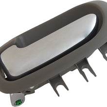 Dorman 93288 Front Passenger Side Interior Door Handle for Select Chrysler/Dodge Models, Gray and Chrome