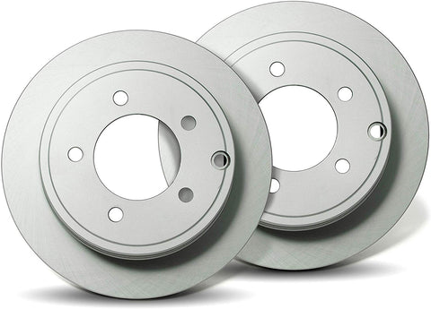 Rear Premium Geomet rust protected Brake Rotors 31424C | Fits: Sonata Azera Tucson Optima Cadenza