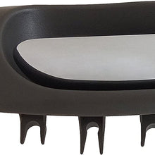 Dorman 93283 Front Driver Side Interior Door Handle for Select Chrysler/Dodge Models, Gray and Chrome