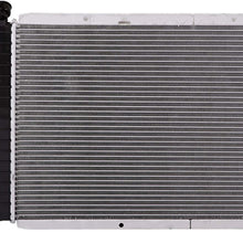 Lynol Cooling System Complete Aluminum Radiator Direct Replacement Compatible With 1998-2003 Ford Escort ZX2 Coupe L4 2.0L
