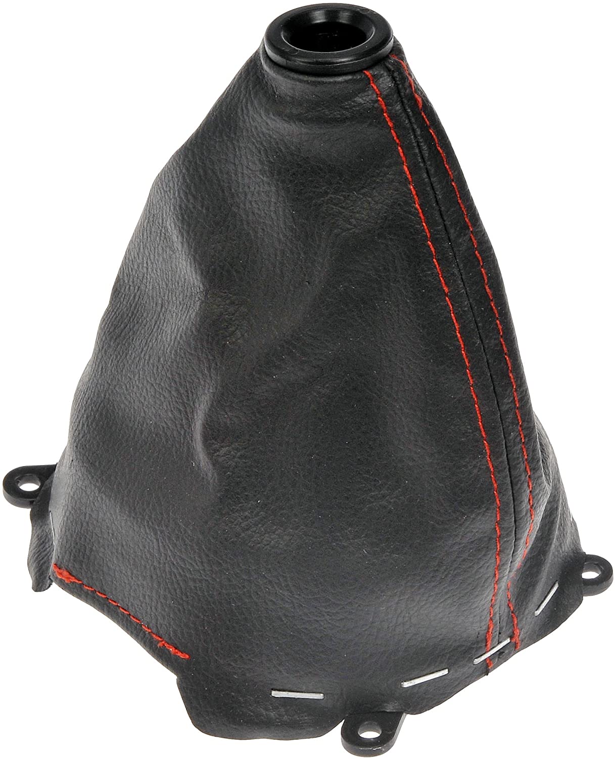 Dorman 76802 Shift Boot Black Red Stich