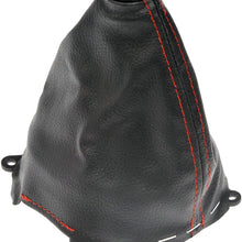 Dorman 76802 Shift Boot Black Red Stich