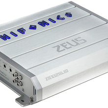 Hifonics ZEUS ZRX1216.1D Amplifier – 1200 Watt, Super Class D, Mono, Auto On, Nickel Plated, Remote Control, Aluminum Heat Sink