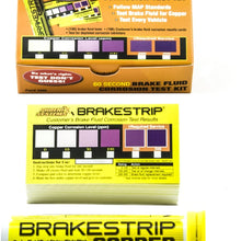 Phoenix Systems (3006-B) Brake Fluid Test Strip Kit, 100 Test Strips and 100 Rating Cards, BrakeStrip, FASCAR