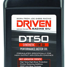 Driven Racing Oil 02806 DT50 Air-Cooled High Zinc Synthetic Oil (15w-50 Quart), 1 quart