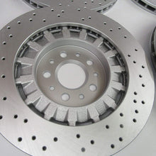 Maserati Ghibli Quattroporte 2014-16 front & rear brake pads rotors TopEuro LOW DUST #519