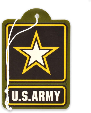 Elektroplate Army Star Air Freshener, New Car Scent, 24-Pack