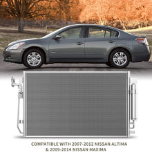 Autosaver88 a/c conditioning condenser compatible with selected 2007-2012 Nissan Altima & 2009-2014 Nissan Maxima（Exclude Hybrid Models）