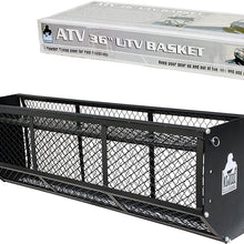 Big ROC UTVCRB36 Utv Cab Rack Basket, 36"