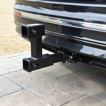 TOPTOW 64131 Dual Hitch Extension, Fits for 2 inch Receiver, Extender to 10 inch Max. Length & 7-1/2" Riser