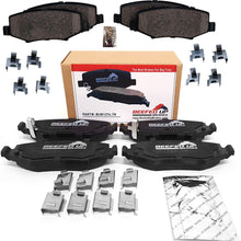 Beefed Up Brakes Trail Rated Rear Ceramic Brake Pad Kit w/hardware and grease Compatible with 2007-2018 Jeep Wrangler JK/JKU