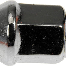 Dorman 611-074 Wheel Lug Nut for Select Models, Chrome, Pack of 10 (OE FIX)