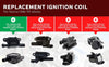 Ignition Coil Pack - Replaces GM 12570616, D510C - Fits Cadillac, Chevrolet, GMC, Pontiac 5.3L, 6.0L V8 - G8, Grand Prix, H3, Tahoe, Yukon, Silverado, Impala, Envoy, Trailblazer, Avalanche