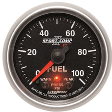 Auto Meter 3671 Sport-Comp PC Fuel Pressure Gauge