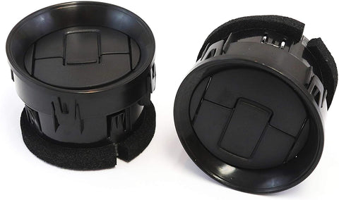 Red Hound Auto 2 Front Interior Dashboard Louvre AC Heater Air Vents Compatible with Ford F-150 F150 2009-2014