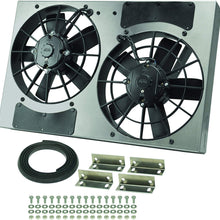Derale Performance 16831 Gray/Black High Output Dual Radiator Fan