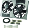 Derale Performance 16831 Gray/Black High Output Dual Radiator Fan