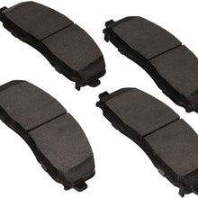 Akebono ACT1589 Proact Ultra Premium Ceramic Disc Brake Pad kit