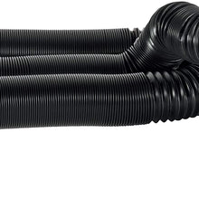 Duraflex Sewer Hose; Vortex; 15 Foot Extended Length; 57 Inch Compressed Length
