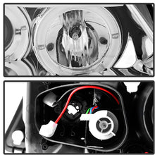 Spyder Auto 5009012 LED Halo Projector Headlights Chrome/Clear