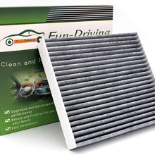 White FD811 Cabin air filter for Mazda 3,6,CX-5, Replacement for CF11811,KD45-61-J6X