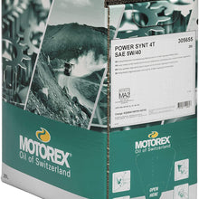 Motorex 157907 Power Synthetic 4T Oil - 5W40-20L.