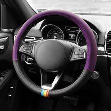 FH Group FH2008PURPLE Purple Full Spectrum Leather Steering Wheel Cover