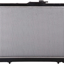 Lynol Cooling System Complete Aluminum Radiator Direct Replacement Compatible With 2001-2003 Acura CL 2002-2003 Acura TL Base Type S Without Sensor Hole V6 3.2L