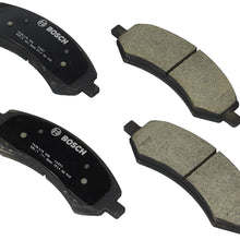 Bosch BC1084 QuietCast Premium Ceramic Disc Brake Pad Set For: Chrysler Aspen; Dodge: Dakota, Durango, Ram 1500; Mitsubishi Raider; Ram: 1500, Dakota, Front