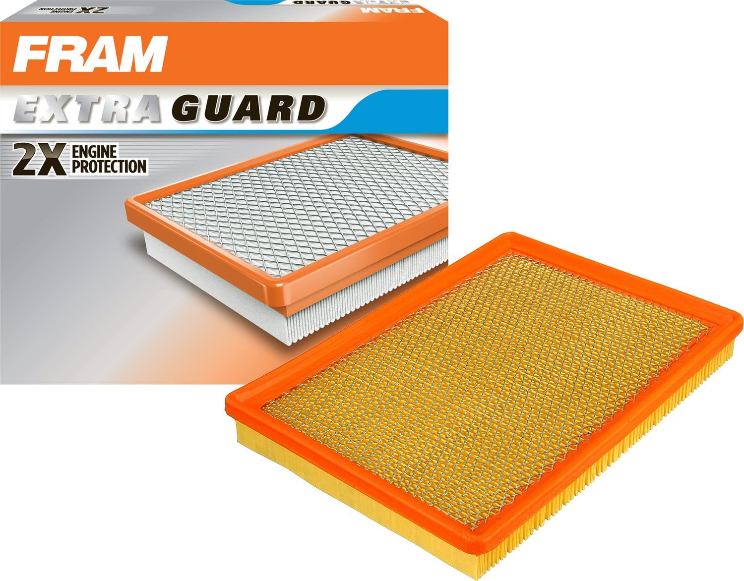 FRAM Extra Guard Air Filter, CA9838 for Select Chysler and Dodge Vehicles