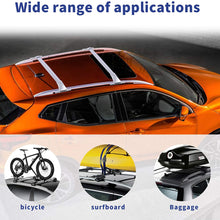 ACUMSTE Aluminum Car Top Luggage Roof Rack Cross Bar, Compatible for 2014-2019 Nissan Rogue Carrier Adjustable Frame