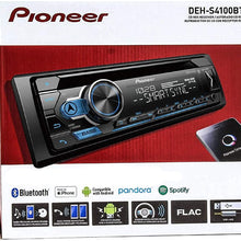 Pioneer DEH-S4100BT in Dash CD AM/FM Receiver with MIXTRAX, Bluetooth Dual Phone Connection, USB, Spotify, Pandora Control, iPhone and Android Music Support, Smart Sync App/Free ALPHASONIK Earbuds
