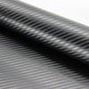 TCBunny CFW-1515-BK 60 x 60 Inches 0.15mm Thickness Black 3D Carbon Fiber Hood Roof Trunk Vinyl Film Wrap-60 x 60In (5 x 5FT) Sheet Twill Weave