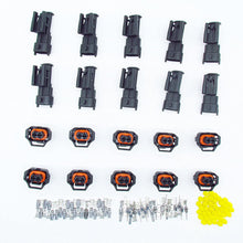 CNKF 10 Sets Bosch 3.5mm 2 pin male female diesel fuel Common rail injector and Crankshaft Sensor connector for VW Audi 1928403874