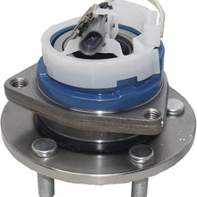 Detroit Axle 513121 Pair(2) Front Wheel Hub Bearing Assembly for Buick Allure Century LaCrosse LeSabre Park Avenue Chevy Impala Monte Carlo Venture Pontiac Grand Prix Boneville w/ABS Sensor cable