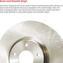 Rear Dynamic Friction Company Disc Brake Rotor 600-67111 (1)