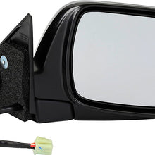 Dorman 955-1560 Passenger Side Power Door Mirror - Heated/Folding for Select Subaru Models, Black