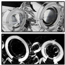 Spyder Auto 5010452 LED Halo Projector Headlights Chrome/Clear