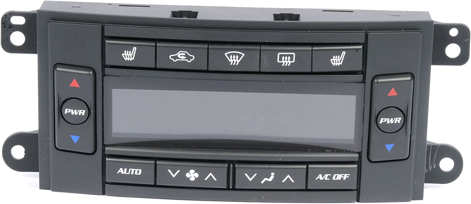 ACDelco 15-73018 GM Original Equipment Heating and Air Conditioning Control Panel with Rear Window Defogger Switch