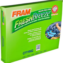 Fram Fresh Breeze - Filtro de aire para cabina Arm & Hammer Baking Soda, CF10374 para vehículos Dodge/Toyota