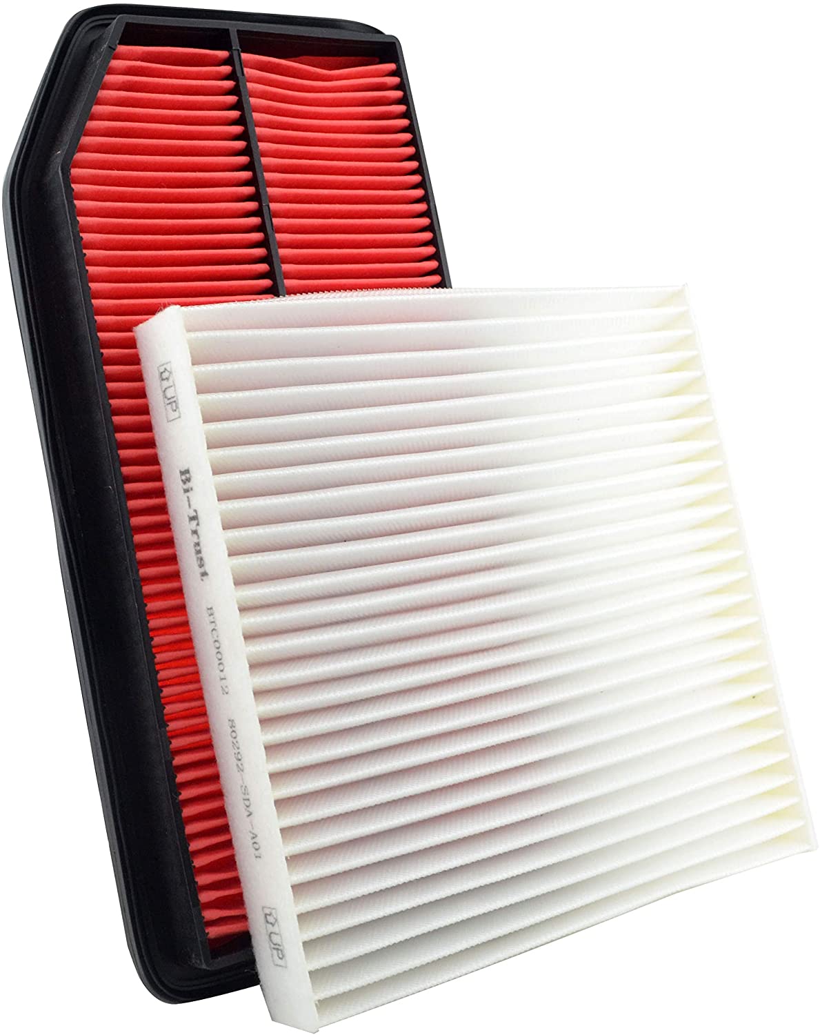 Bi-Trust TZBT00100 Replacement for Engine Air and Cabin Air Filter for Honda Ridgeline 3.5L 2006-2014