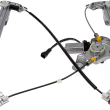 Dorman 741-969 Rear Passenger Side Power Window Motor and Regulator Assembly for Select Ford / Lincoln Models, Black