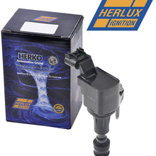 Set of 4 Herko B062 Ignition Coils For Chevy Pontiac Saturn 2.0L 2.4L 2007-2016