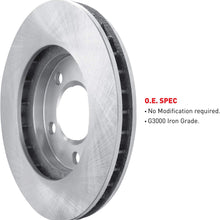 For 2017-2019 Honda CR-V Front Brake Rotors+Ceramic Brake Pads