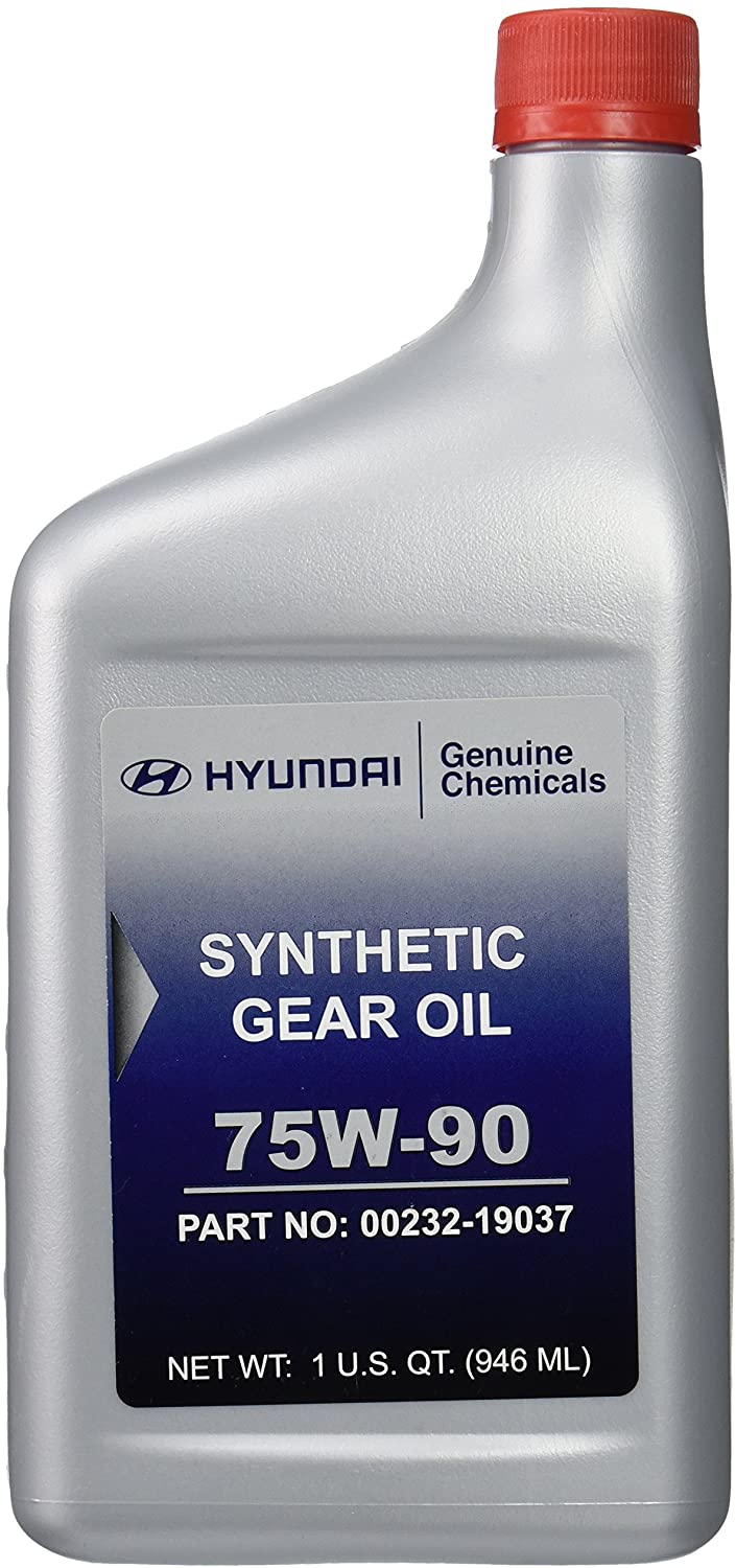Genuine Hyundai Fluid 00232-19037 75W-90 Synthetic Gear Oil - 1 Quart